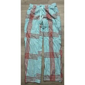 Victoria’s Secret Pajamas Sleep Pants Women’s small Blue Plaid lightweight